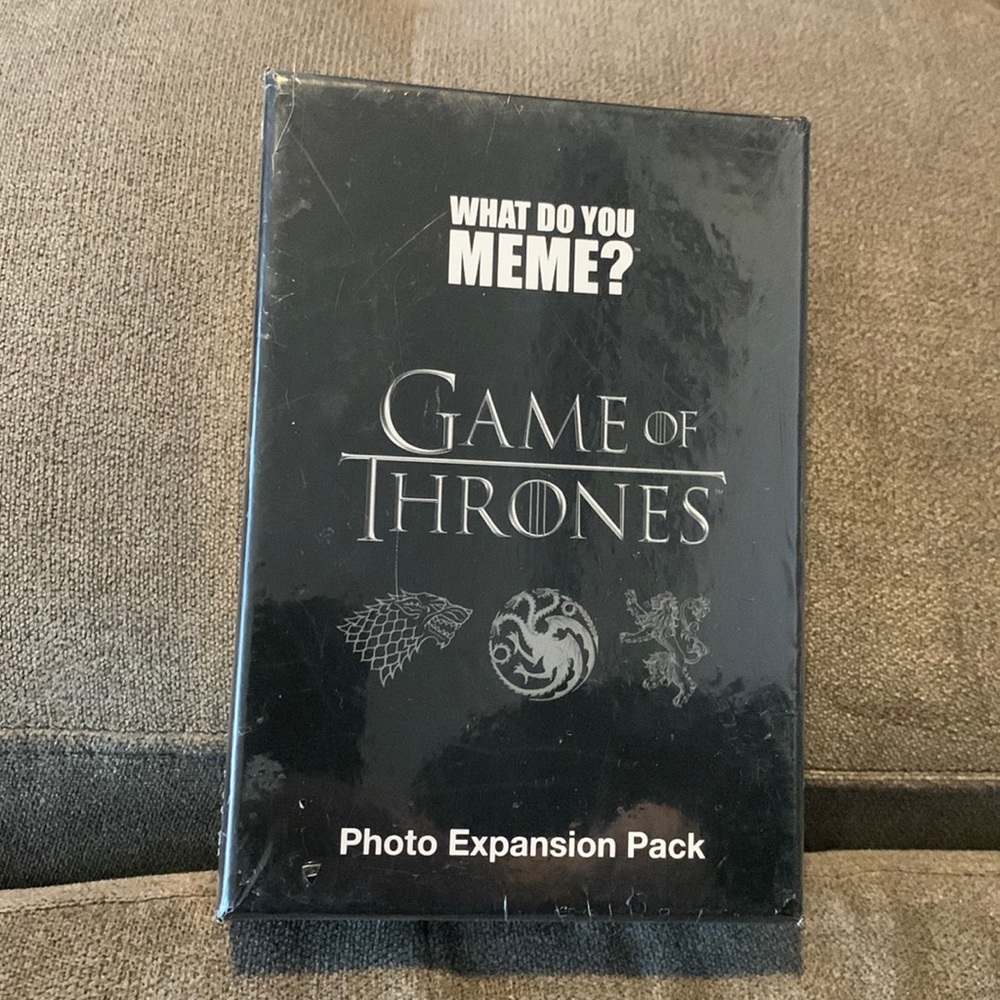 What Do You Meme Game of Thrones Photo Expansion Pack - new